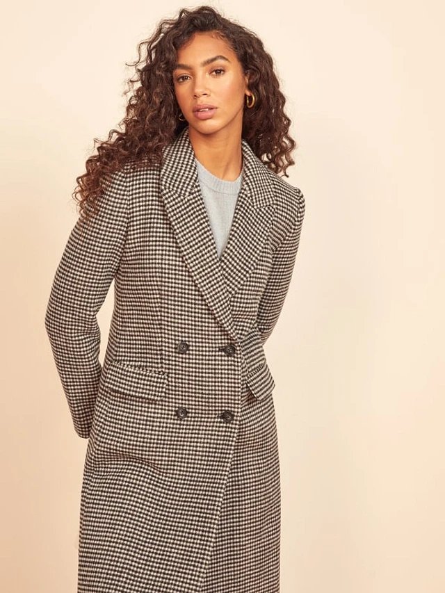 Reformation york coat outlet