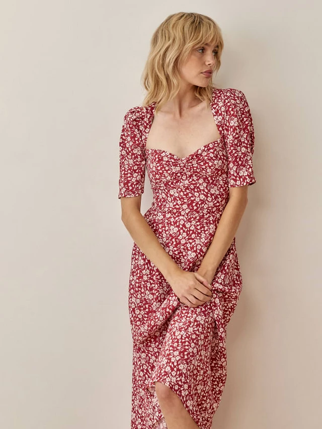 Reformation matin dress hot sale