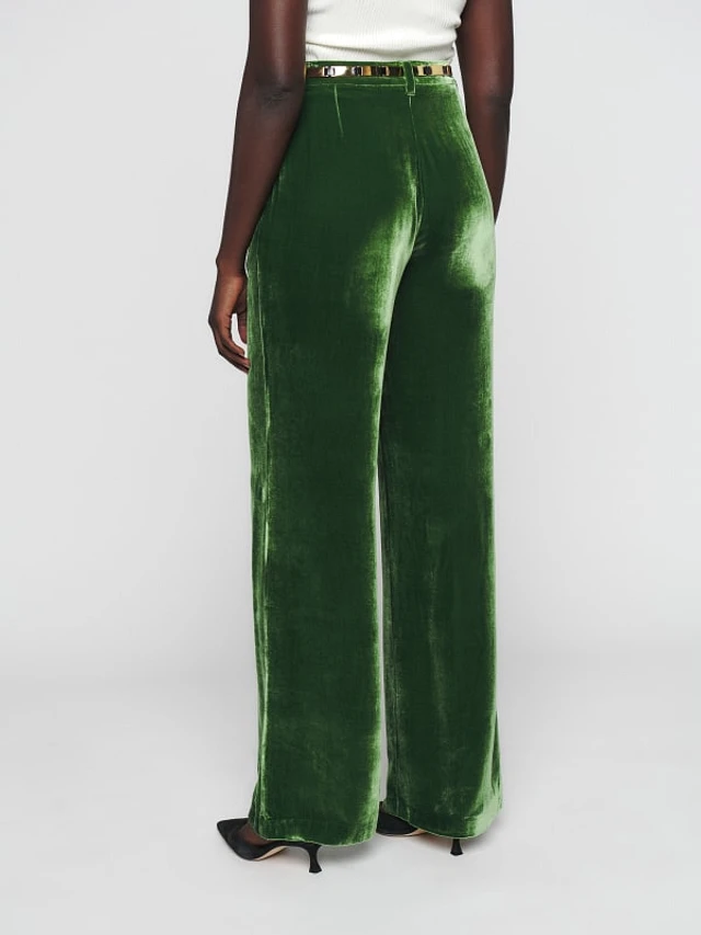 Reformation velvet pants 2025