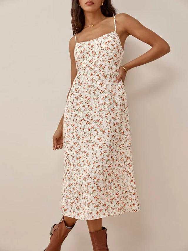 Reformation sloan dress top