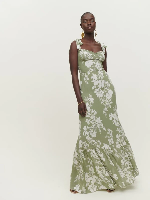 Reformation willow dress top
