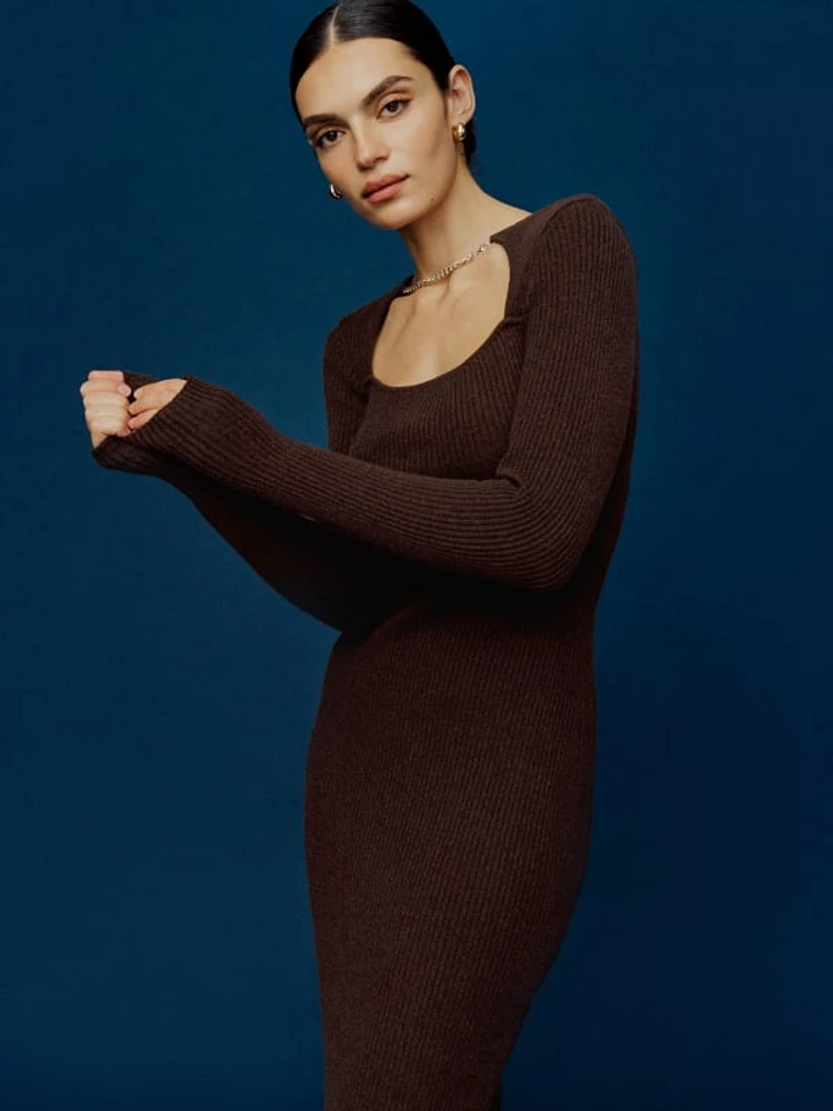 Reformation nancy dress top