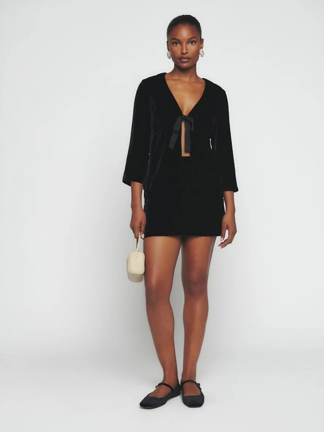 Reformation abby dress store