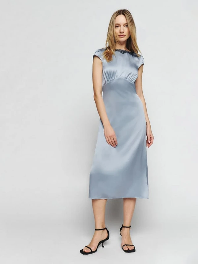 Acler lucas silk dress top