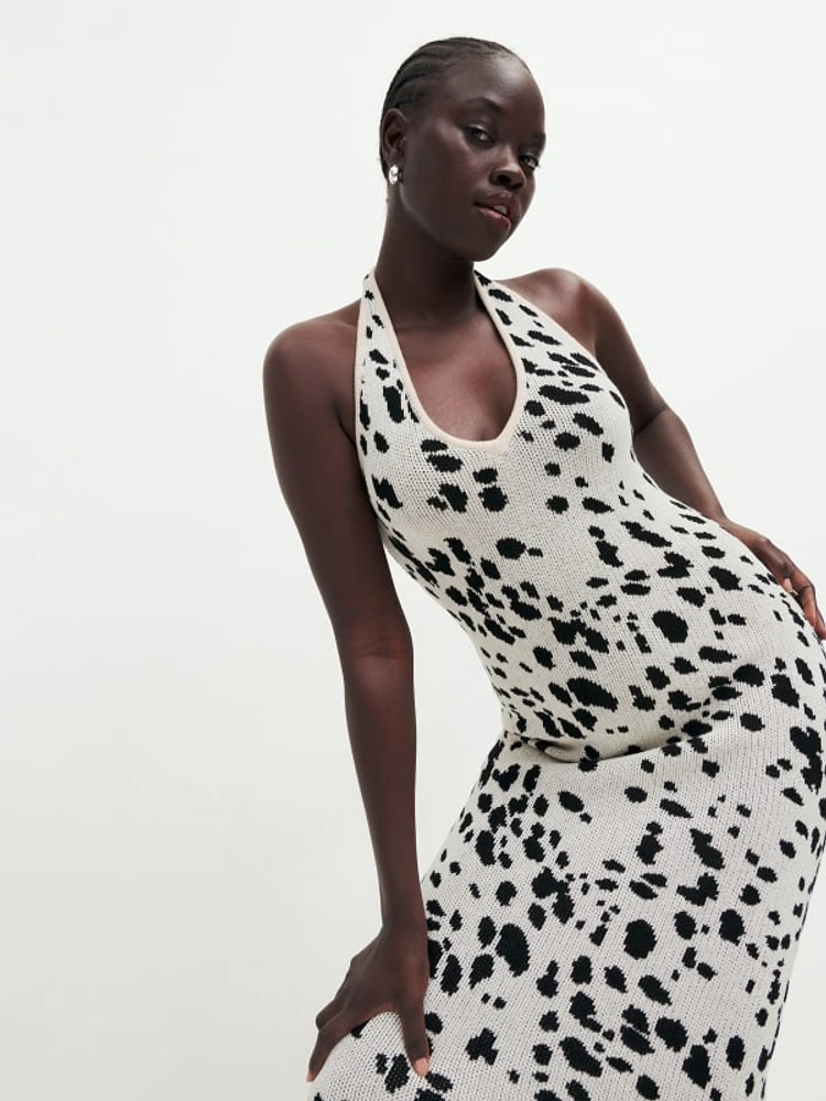 Reformation halter dress discount