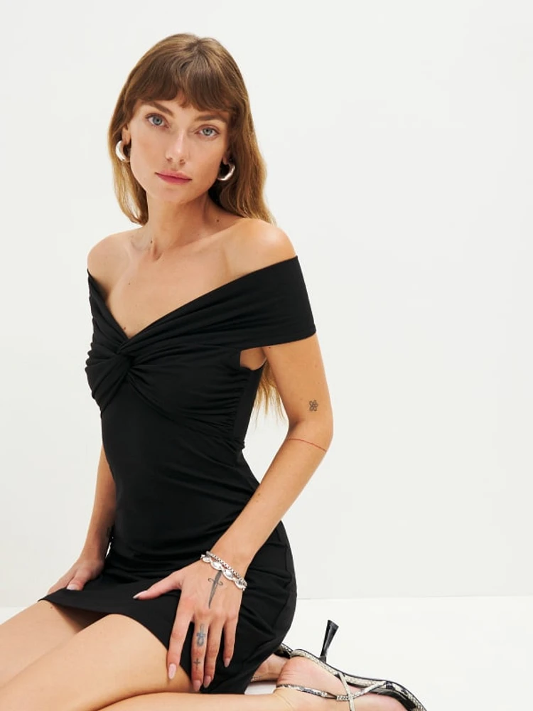 Reformation knit dress cheap