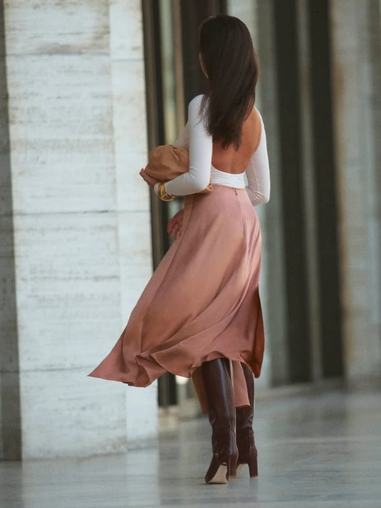 Silk skirt reformation outlet
