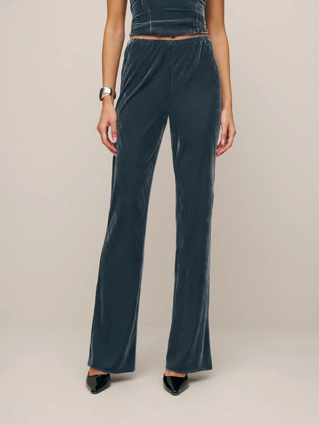 Reformation velvet pants deals
