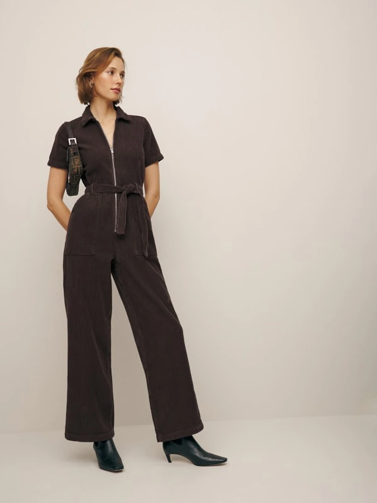 Reformation corduroy jumpsuit new arrivals