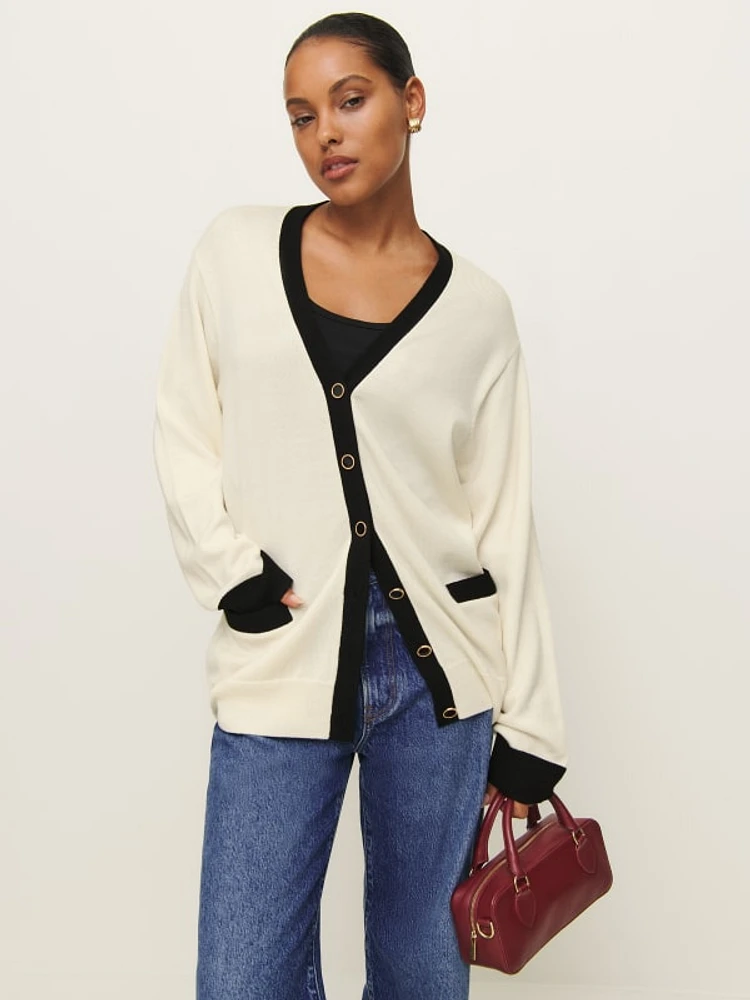 Reformation boyfriend cardigan on sale