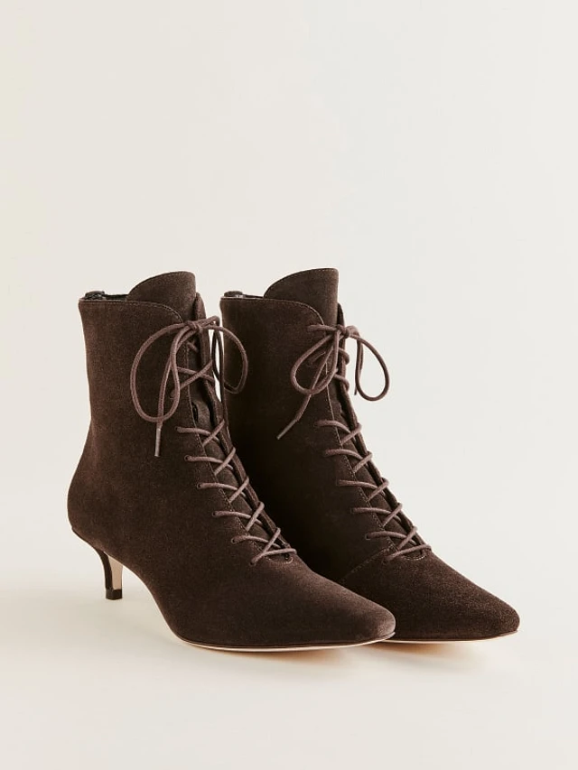 Reformation lace up boots cheap