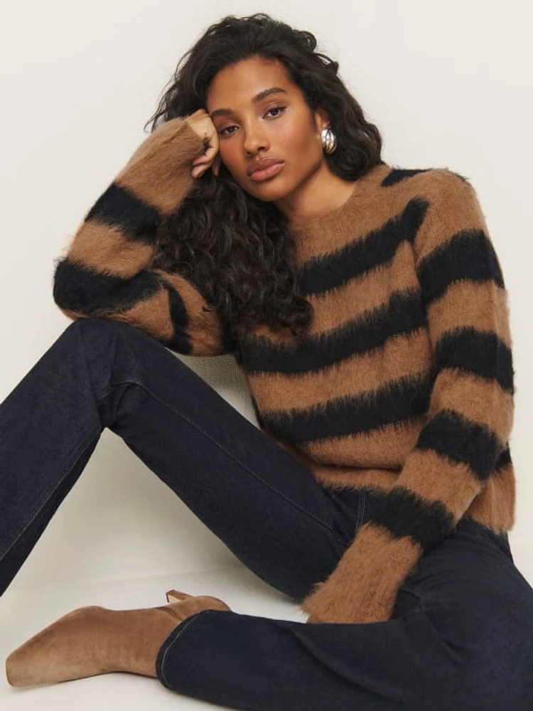 Reformation alpaca sweater outlet