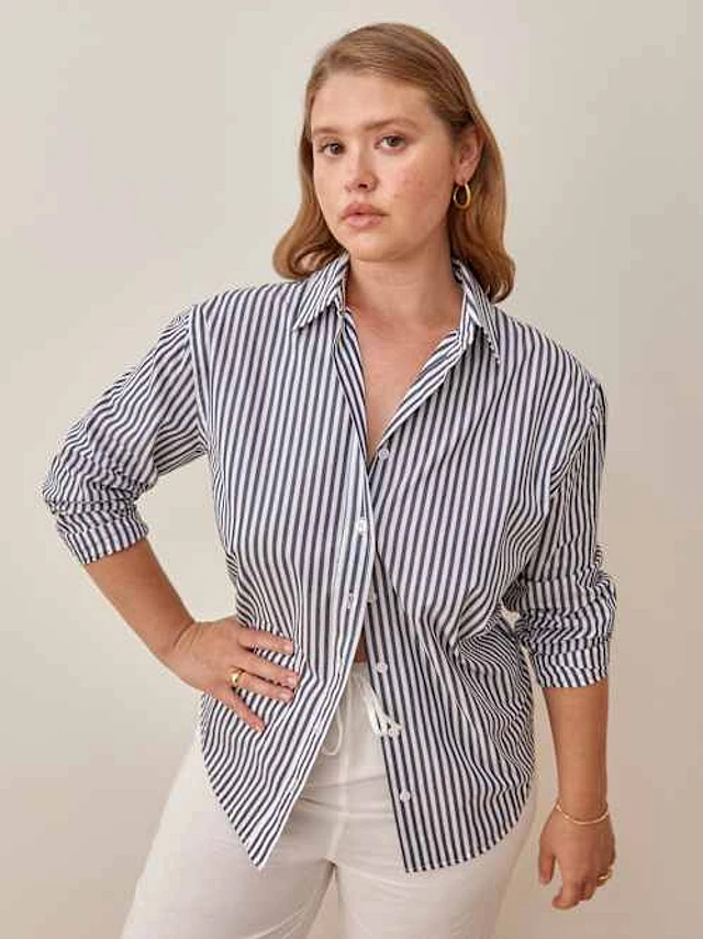 Reformation Parker Relaxed Shirt | Bethesda Row