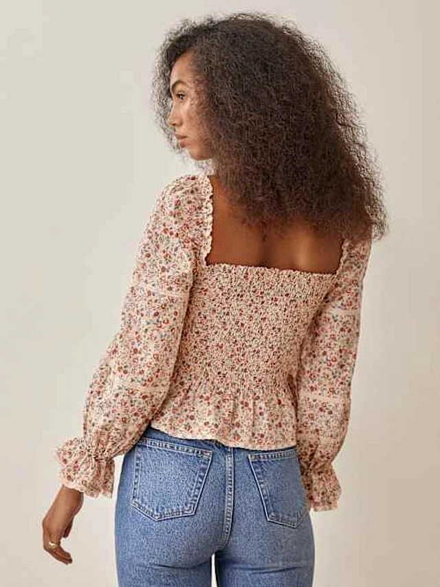 reformation ブラウス Roland top Reformation Roland Top | Bethesda Row