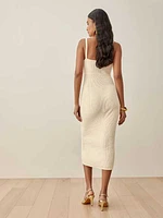 Reformation Natale Cotton Sweater Dress | Bethesda Row