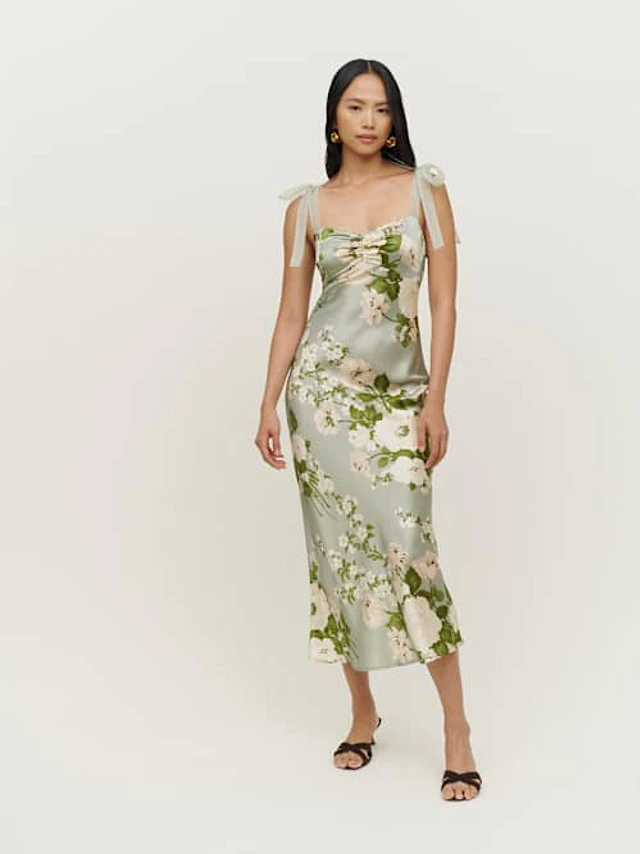Alaine Silk Dress