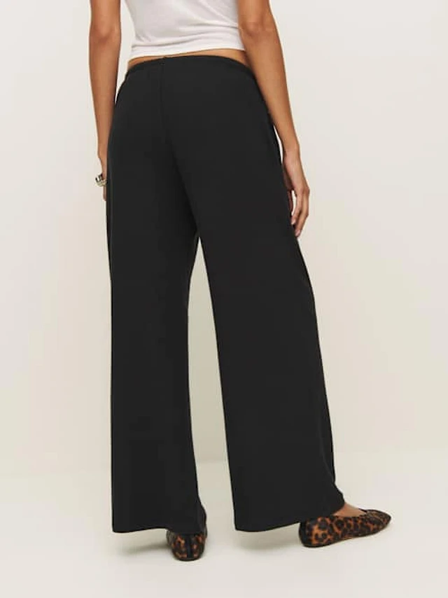 【関税&送料込】The Row Pantaloni Vita Alta Neri Realizzati Pantaloni eleganti a vita alta, neri --40%