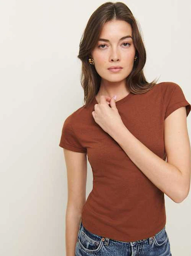 Reformation Max Slim Tee | Bethesda Row