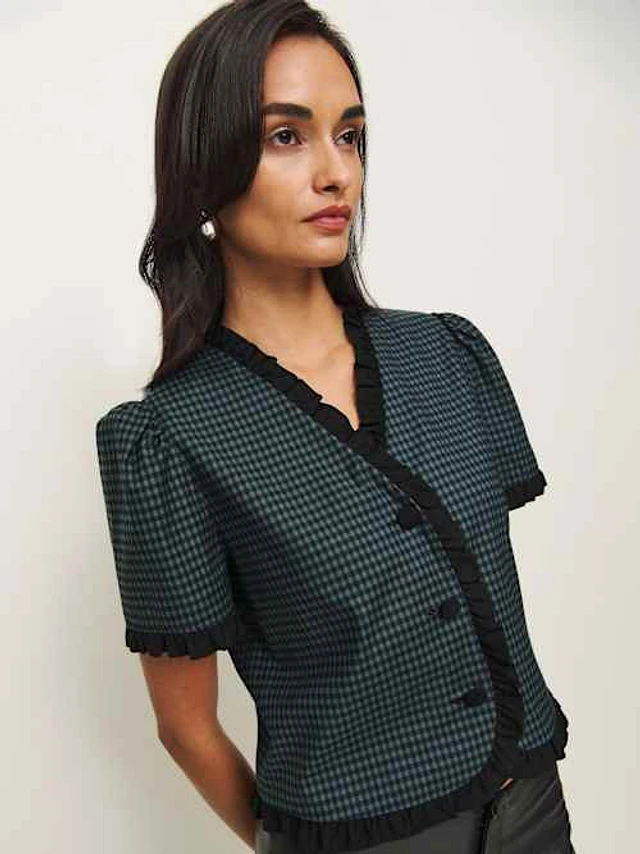Reformation | Tops | Reformation Libra Linen Top Bustier In