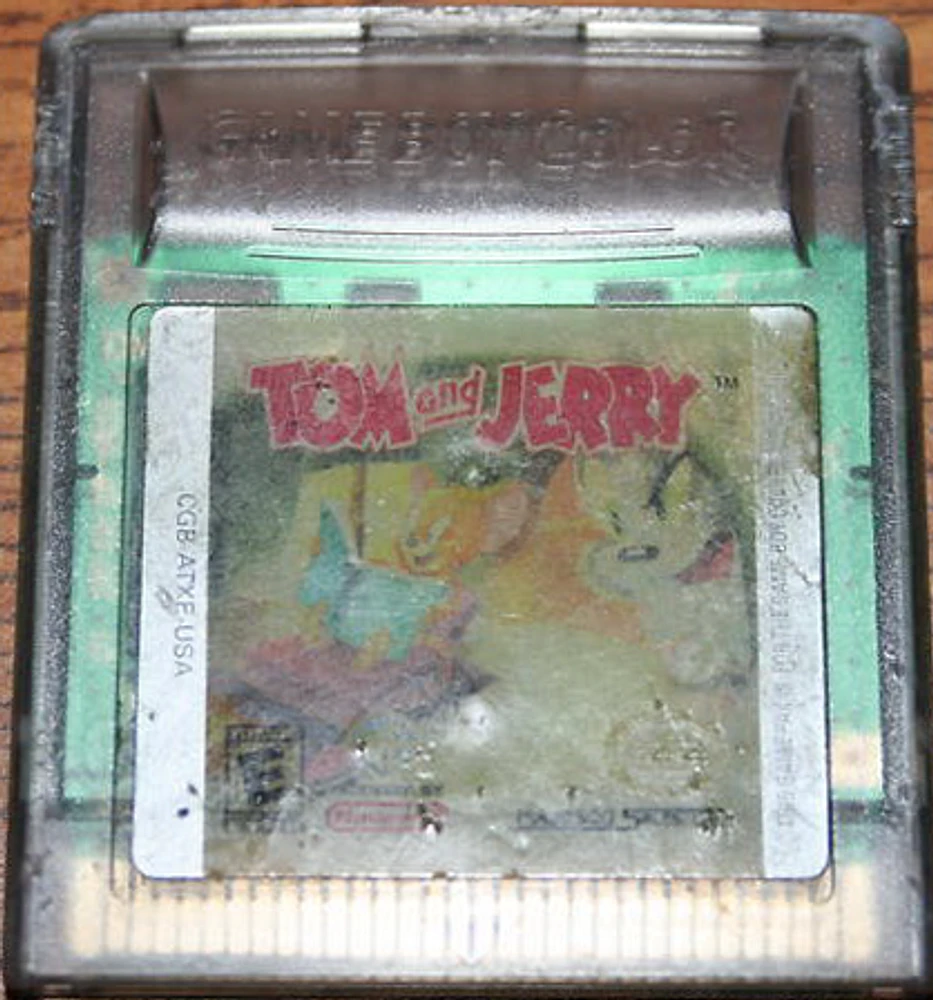 Vintage Stock TOM & JERRY Game Boy Color USED Hamilton Place