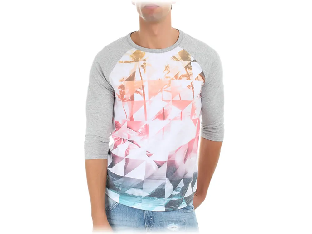 Playera A ropostale cuello redondo para hombre