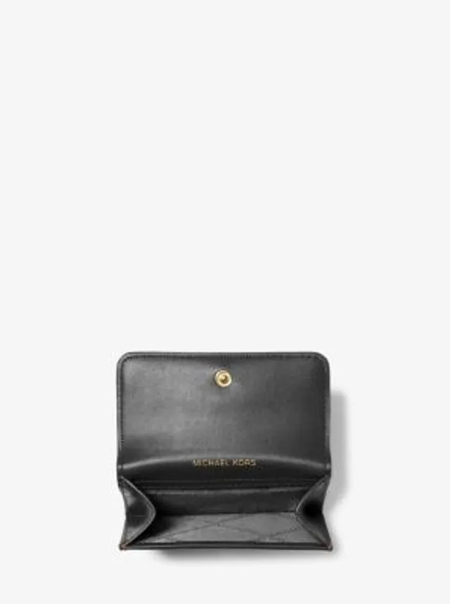 Michael kors hamilton large flap best sale wallet