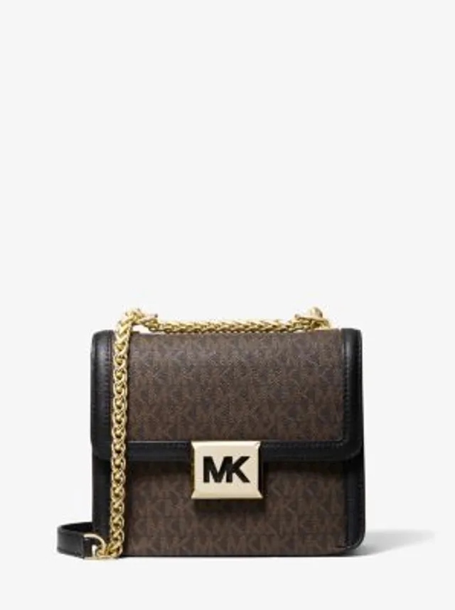 MICHAEL Michael Kors Sonia Medium Logo and Faux Leather 