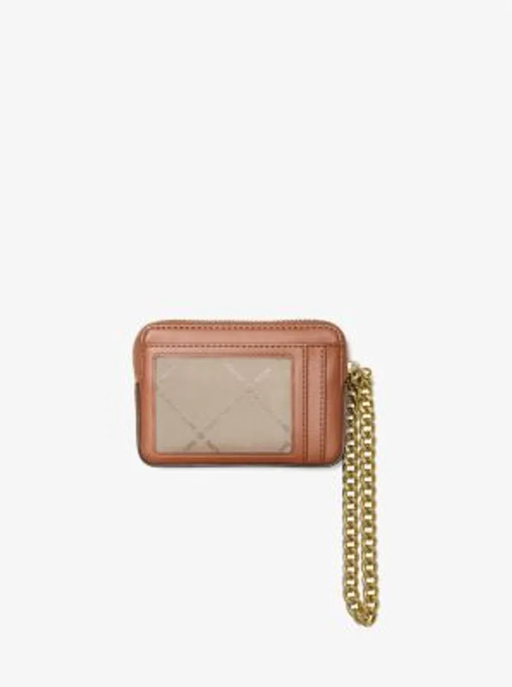 Michael kors medium clearance logo wristlet