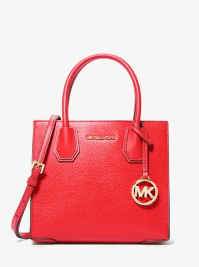 MICHAEL Michael Kors Mercer Extra-Small Pebbled Leather Crossbody