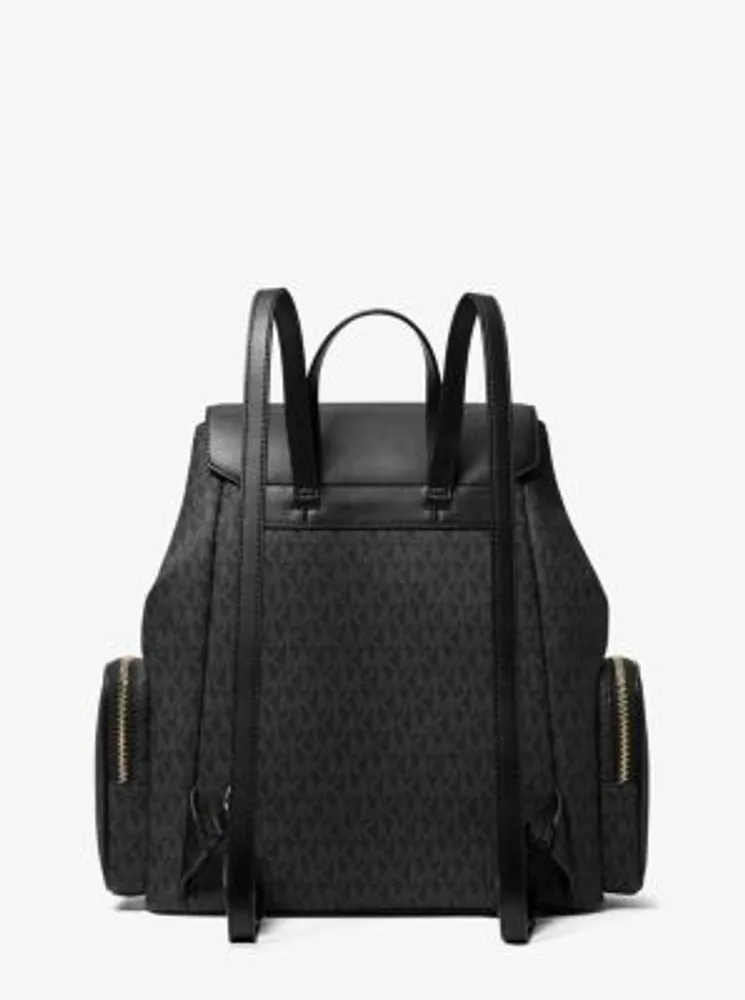 Michael kors jet 2025 set logo backpack