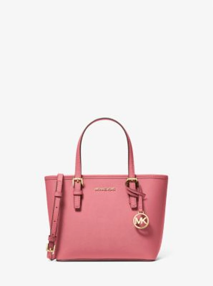Michael Kors Jet Set Travel Extra-Small Saffiano Leather Top