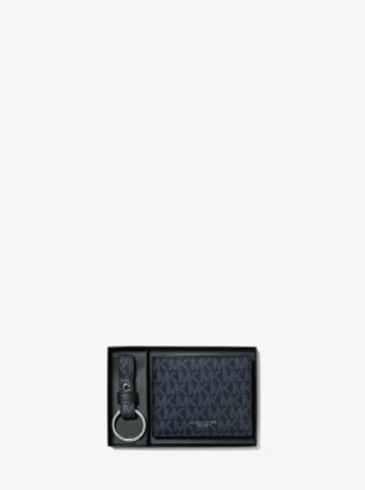 Large logo slim online wallet