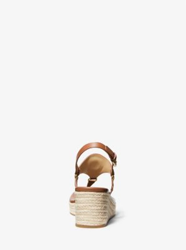 Michael Kors Camila Faux Leather Wedge Sandal | Arden Fair