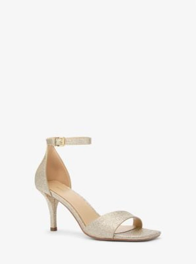 Michael Kors Jaida Metallic Leather Sandal | Arden Fair