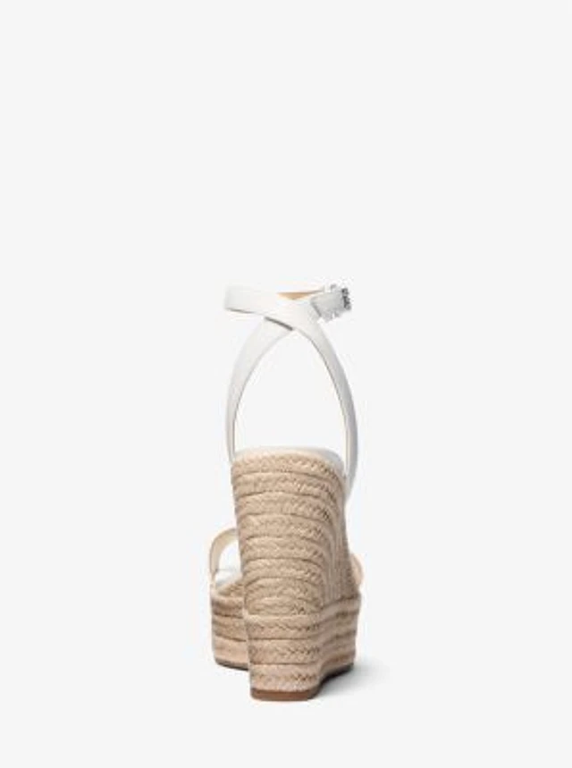 Michael Kors Camila Faux Leather Wedge Sandal | Arden Fair