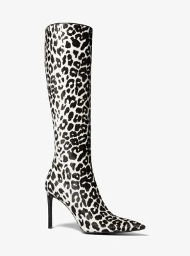 Michael kors leopard top print boots