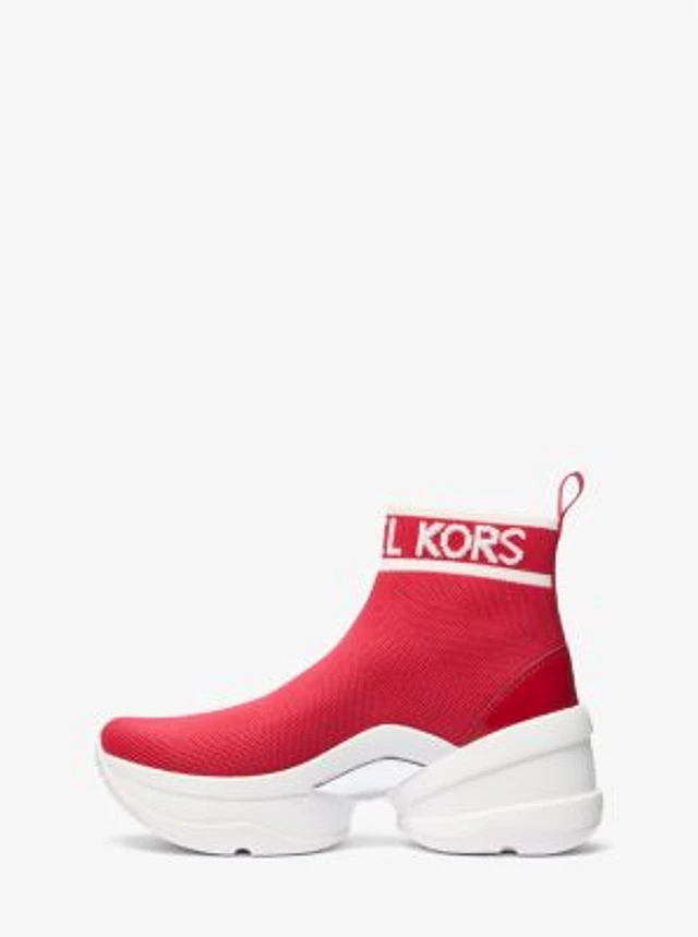 Michael Kors Olympia Stretch Knit Boot | Arden Fair