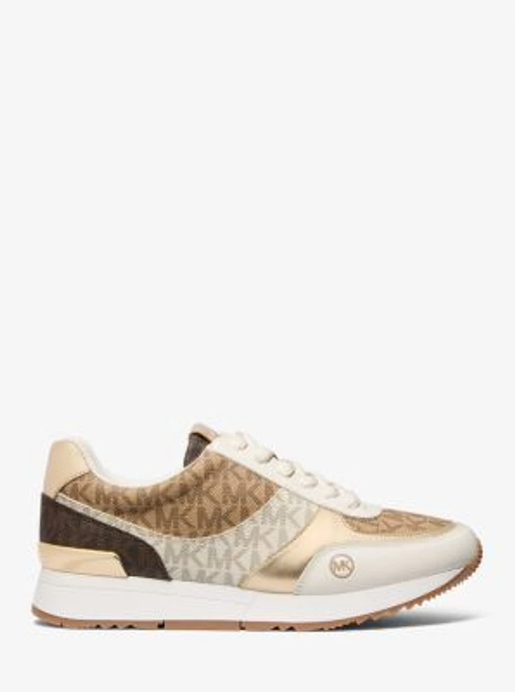 Michael Kors Andi Color-Block Signature Logo Trainer | Arden Fair