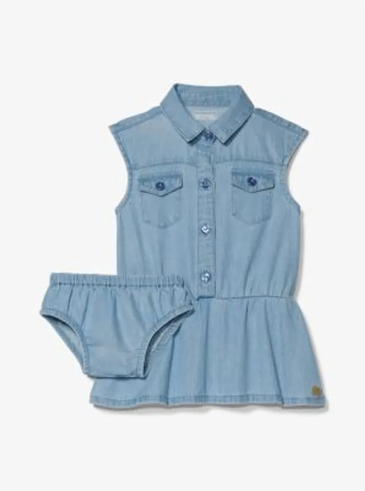 Michael kors chambray best sale dress