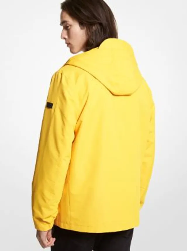 Michael kors yellow hot sale rain jacket