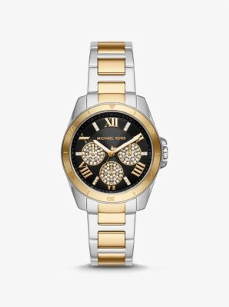 Sofie pave discount two tone watch