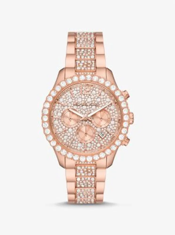 Diamante michael sale kors watch