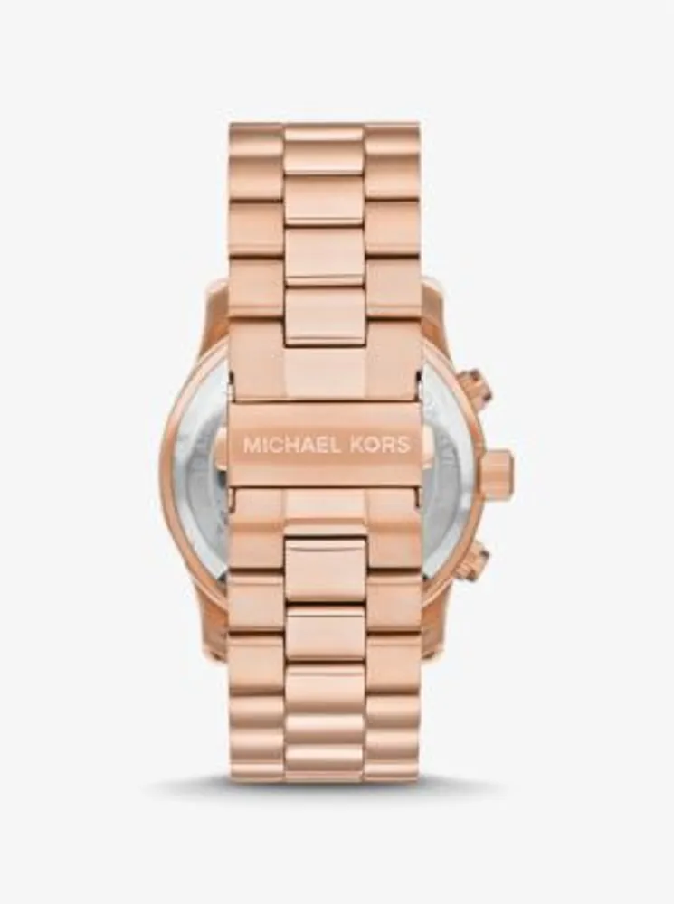 MK oversized runway watch best sale