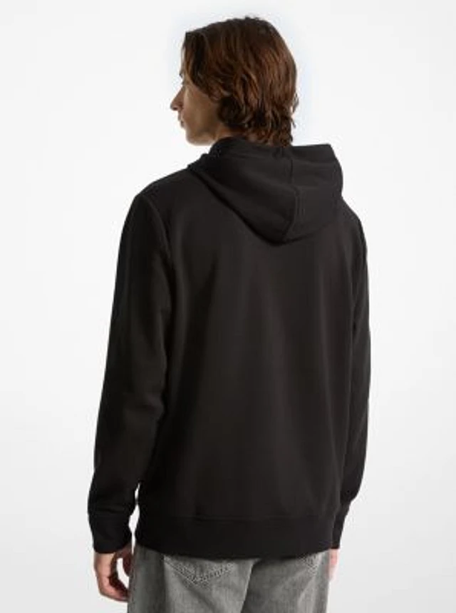 パーカー・フーディ Michael Kors FW25 EMBOSSED LOGO HOODIE (CR552G25MF 109) Ombré Signature Logo Cotton Terry Hoodie Dress | Michael