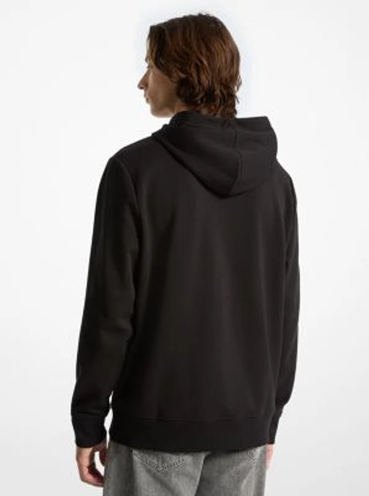 パーカー・フーディ Michael Kors FW25 EMBOSSED LOGO HOODIE (CR552G25MF 109) Embossed Logo Cotton Blend Hoodie | Michael Kors [US]