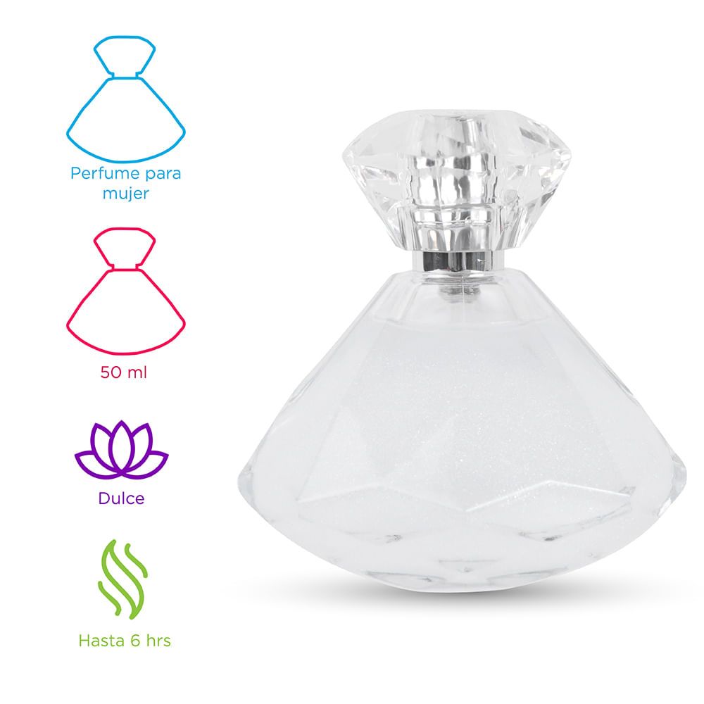 Miniso Perfume Para Mujer Absolute Diamond 50 ml Paseo