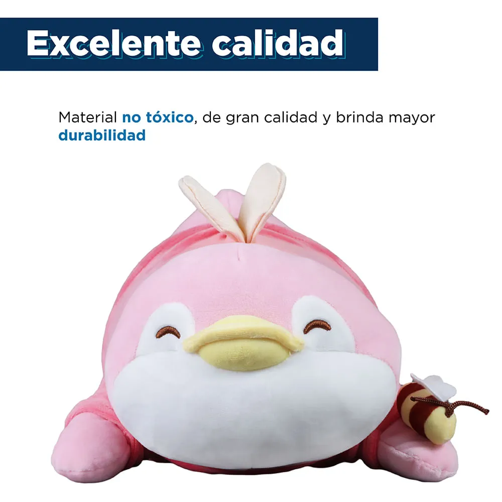 Miniso pinguino online rosa