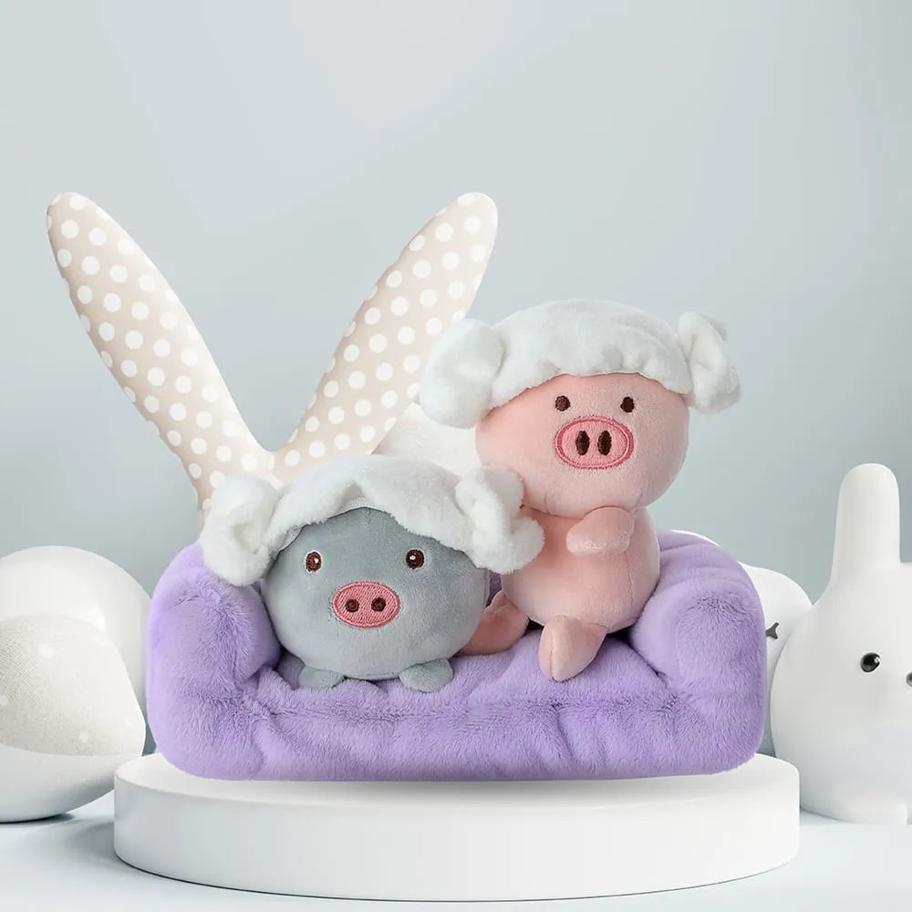 Miniso peluche de cerdito hot sale