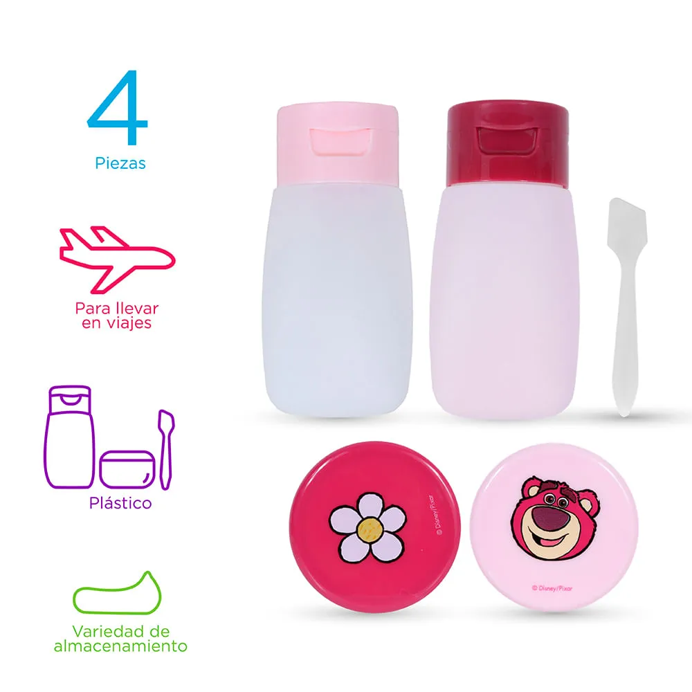 Botes Viaje Rellenables 100ml Kit De 13 Botellas De Viaje