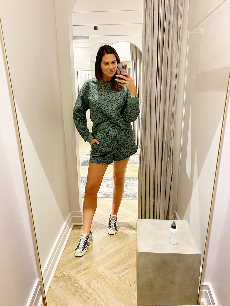 Blanknyc leopard shorts clearance